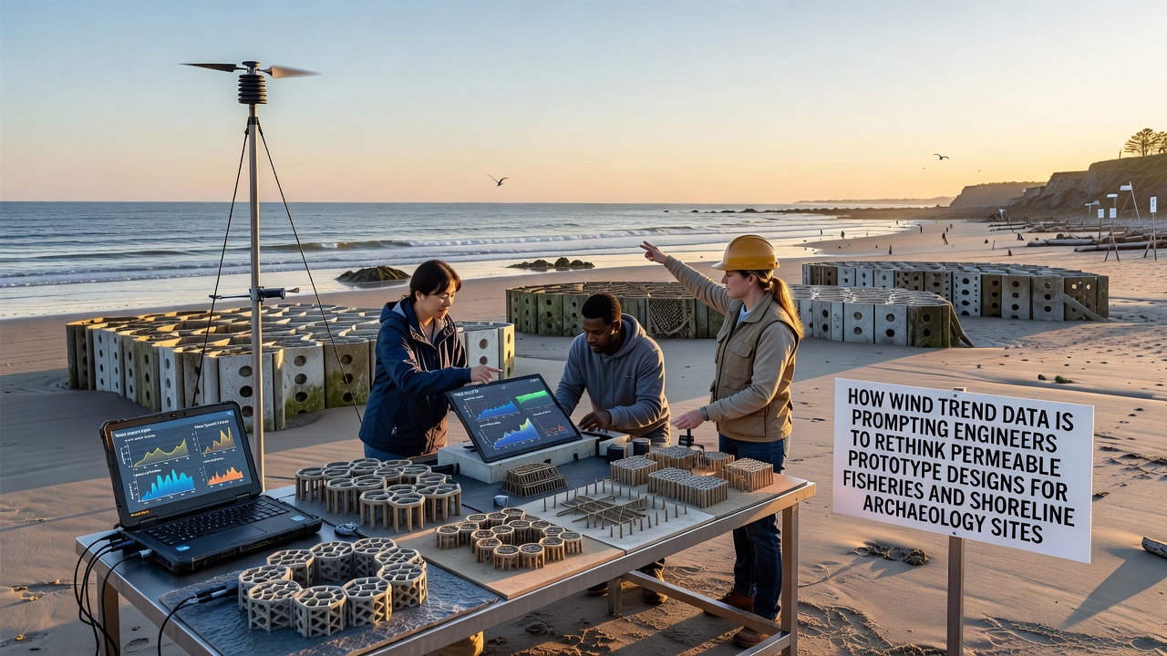 Wind Trend Analysis Spurs New Approaches to Permeable Structures Protecting Fisheries and Coastal Heritage Locations